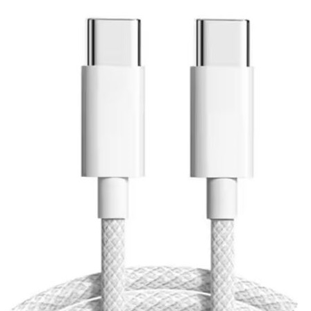 buy Cell Phone Accessories Apple OEM 60W Braided USB-C Charge Cable A2795 (1m) - click for details